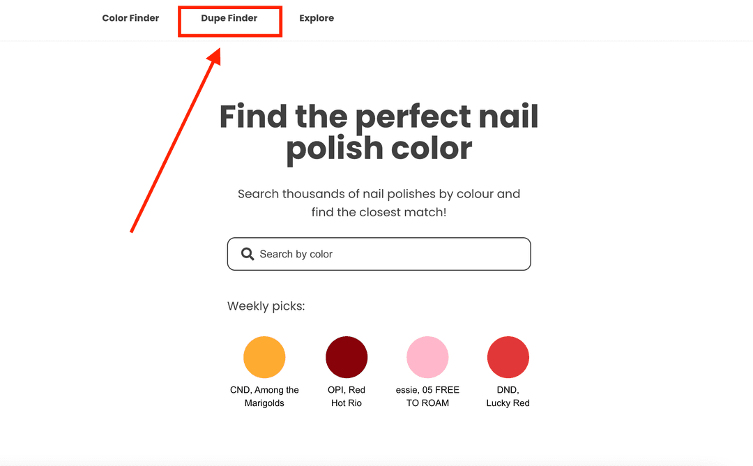 Step 2: Go to the Dupe Finder